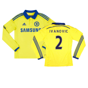 Chelsea 2014-15 Long Sleeve Away Shirt (S) (Excellent) (Ivanovic 2)_0