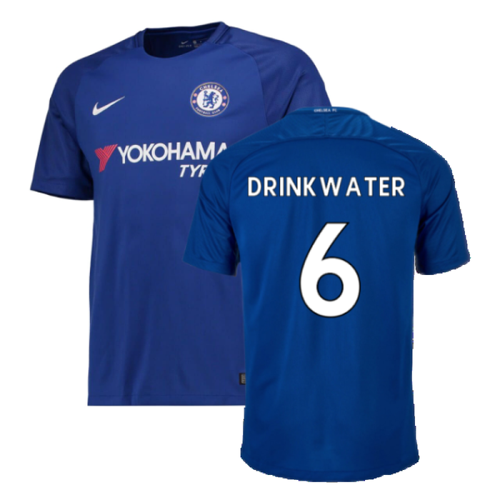 Chelsea 2017-18 Home Shirt (M) (BNWT) (Drinkwater 6)