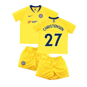 Chelsea 2018-19 Away Mini Kit (4-5y) (Christensen 27) (Very Good)_0