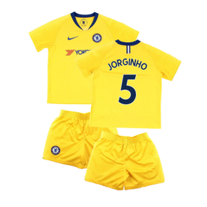 Chelsea 2018-19 Away Mini Kit (4-5y) (Jorginho 5) (Very Good)_0