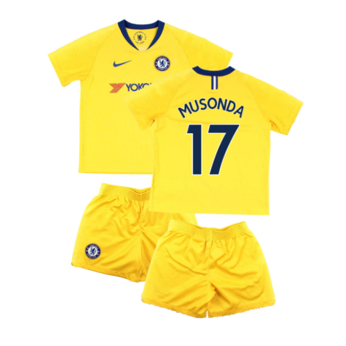 Chelsea 2018-19 Away Mini Kit (4-5y) (Musonda 17) (Very Good)