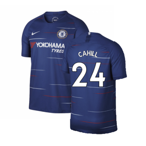 Chelsea 2018-19 Home Shirt (S) (Mint) (Cahill 24)_0