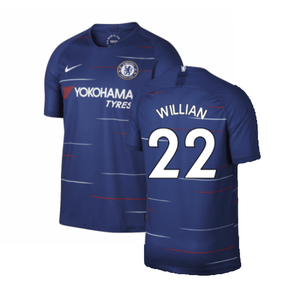 Chelsea 2018-19 Home Shirt (XL) (BNWT) (Willian 22)_0