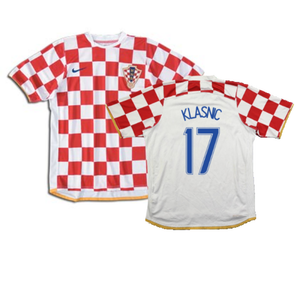 Croatia 2006-08 Away Shirt (S) (Very Good) (Klasnic 17)_0