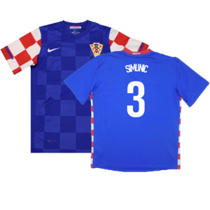 Croatia 2008-2010 Away Shirt (Excellent) (Simunic 3)_0