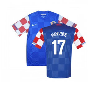 Croatia 2010-12 Away Shirt (S) (Mint) (Mandzukic 17)_0