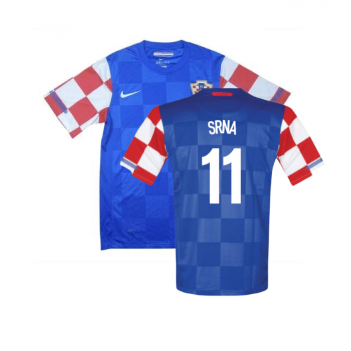 Croatia 2010-12 Away Shirt (S) (Mint) (Srna 11)