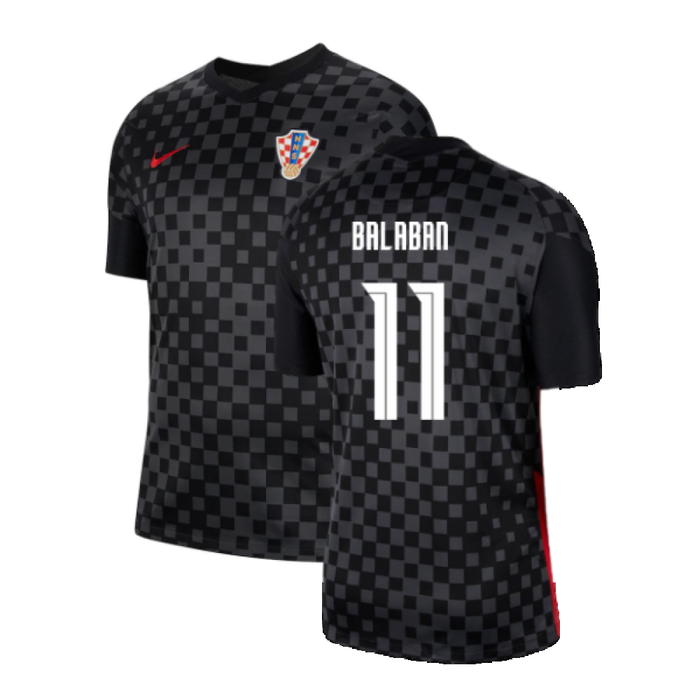 Croatia 2020-21 Away Shirt (S) (BALABAN 11) (Excellent)