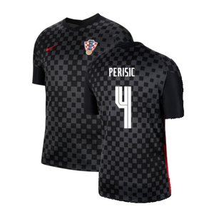 Croatia 2020-21 Away Shirt (S) (PERISIC 4) (Excellent)_0