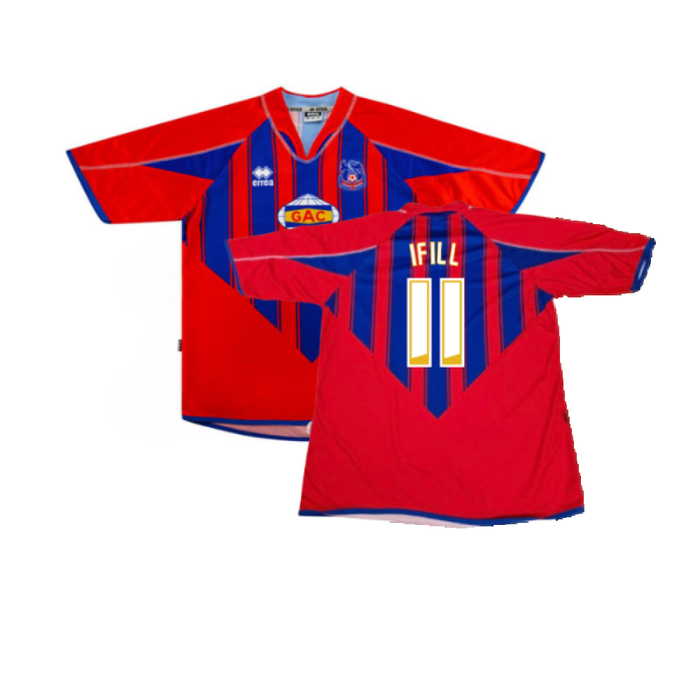 Crystal Palace 2007-08 Home Shirt (S) (Good) (Ifill 11)