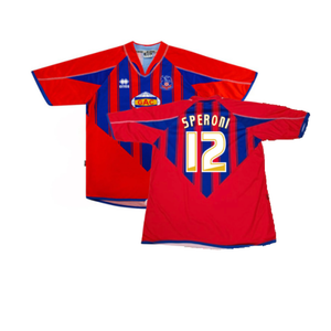 Crystal Palace 2007-08 Home Shirt (S) (Good) (Speroni 12)_0