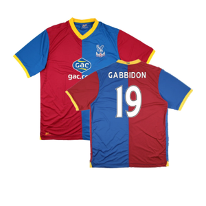 Crystal Palace 2013-14 Home Shirt (XXL) (Excellent) (Gabbidon 19)_0