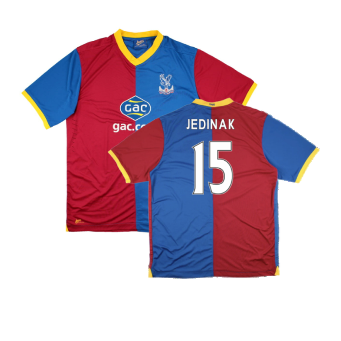 Crystal Palace 2013-14 Home Shirt (XXL) (Excellent) (Jedinak 15)