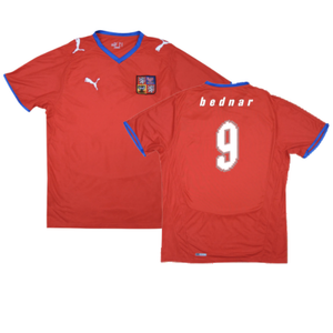 Czech Republic 2008-10 Home Shirt (XL) (Good) (Bednar 9)_0