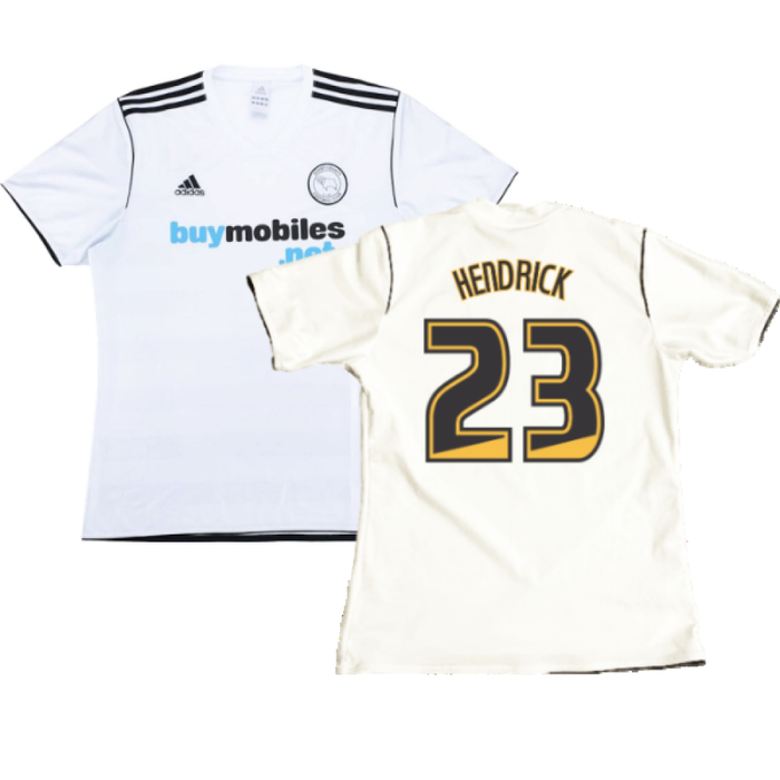 Derby County 2011-2012 Home Shirt (Fair) (Hendrick 23)