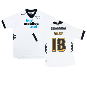 Derby County 2012-13 Home Shirt (L) (Very Good) (Davies 18)_0