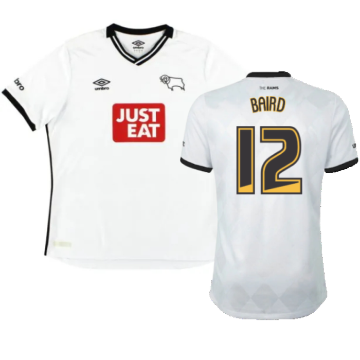 Derby County 2015-16 Home Shirt (Good) (Baird 12)