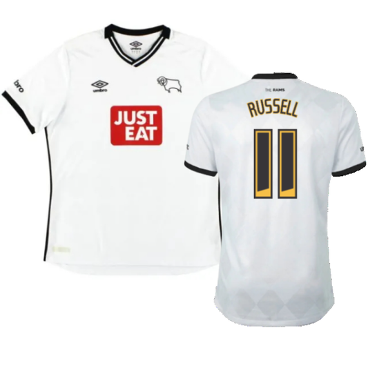 Derby County 2015-16 Home Shirt (M) (Very Good) (Russell 11)_0
