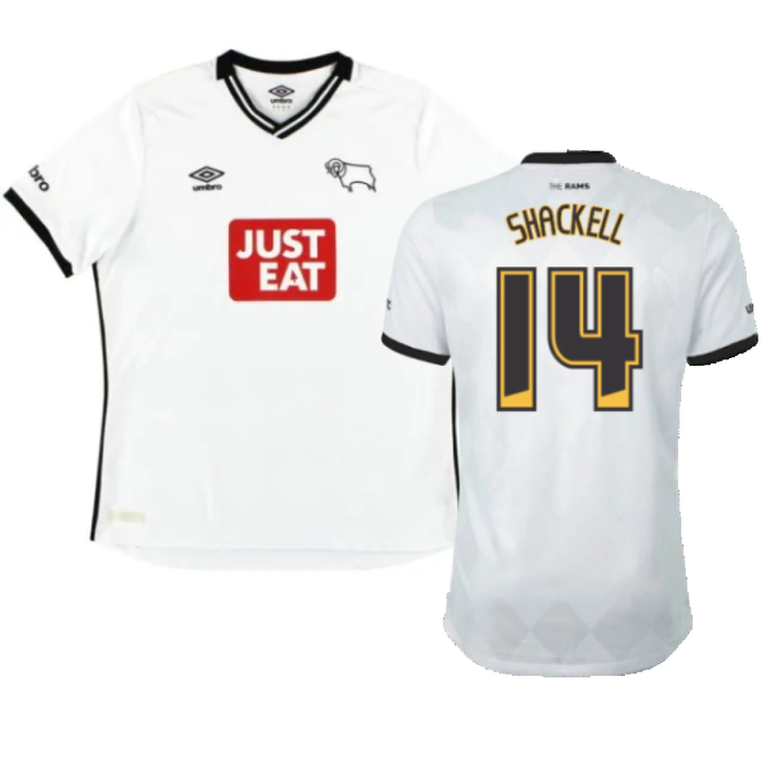 Derby County 2015-16 Home Shirt (Good) (Shackell 14)