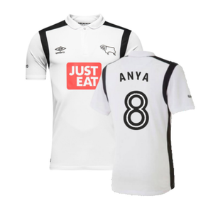 Derby County 2016-17 Home Shirt (S) (ANYA 8) (Excellent)_0