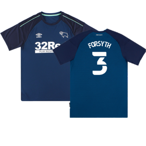 Derby County 2020-21 Away Shirt (S) (Mint) (Forsyth 3)_0