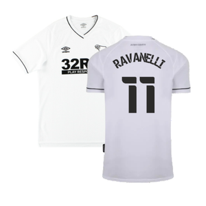 Derby County 2020-21 Home Shirt (S) (Excellent) (Ravanelli 11)_0