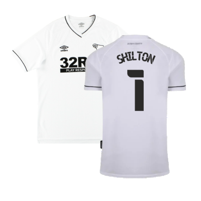 Derby County 2020-21 Home Shirt (S) (Excellent) (Shilton 1)