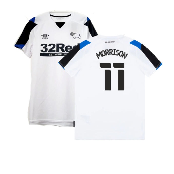 Derby County 2021-22 Home Shirt (M) (Very Good) (Morrison 11)