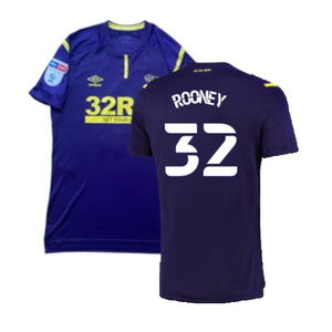 Derby County 2021-22 Third Shirt (L) (Mint) (Rooney 32)_0