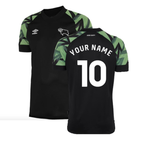 Derby County 2022-23 Away Shirt (Sponsorless) (XL) (Your Name 10) (Mint)_0