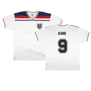 England 1980-82 Score Draw Replica Home Shirt (XL) (Excellent) (Kane 9)_0