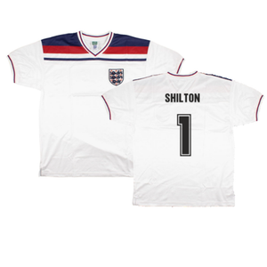 England 1980-82 Score Draw Replica Home Shirt (XL) (Good) (Shilton 1)_0