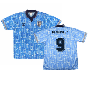 England 1990-92 Third (M) (Excellent) (Beardsley 9)_0