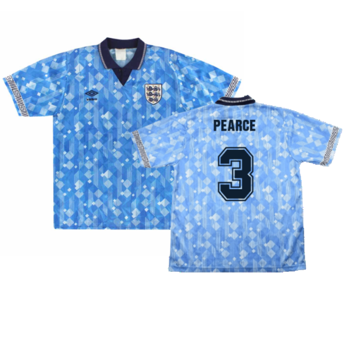 England 1990-92 Third (Medium) (Excellent) (Pearce 3)