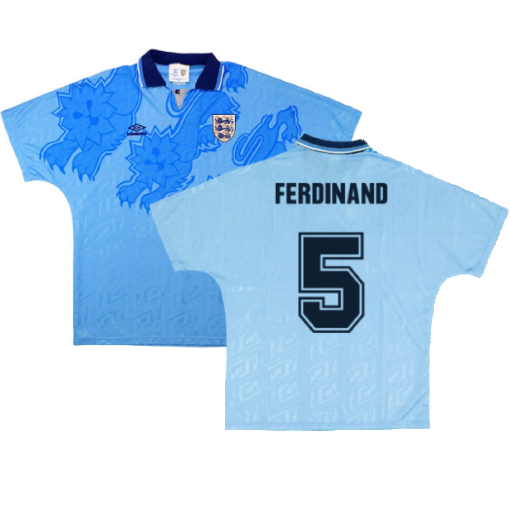 England 1992-93 Third Shirt (XL) (Excellent) (Ferdinand 5)_0