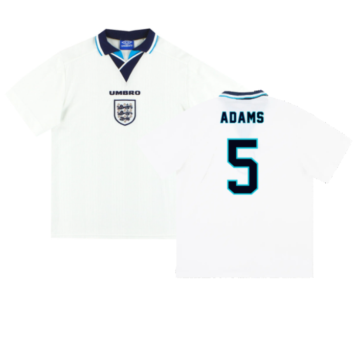 England 1995-97 Home Shirt (Excellent) (Adams 5)