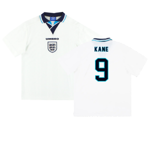 England 1995-97 Home Shirt (XXL) (Fair) (Kane 9)_0