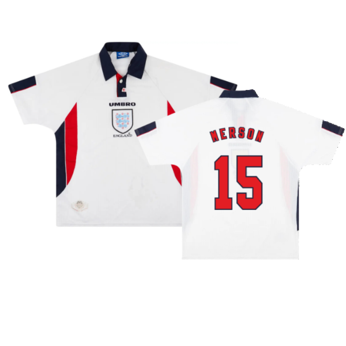 England 1997-99 Away Shirt (L) (Very Good) (MERSON 15)