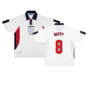 England 1997-99 Home Shirt (XL) (Excellent) (BATTY 8)_0