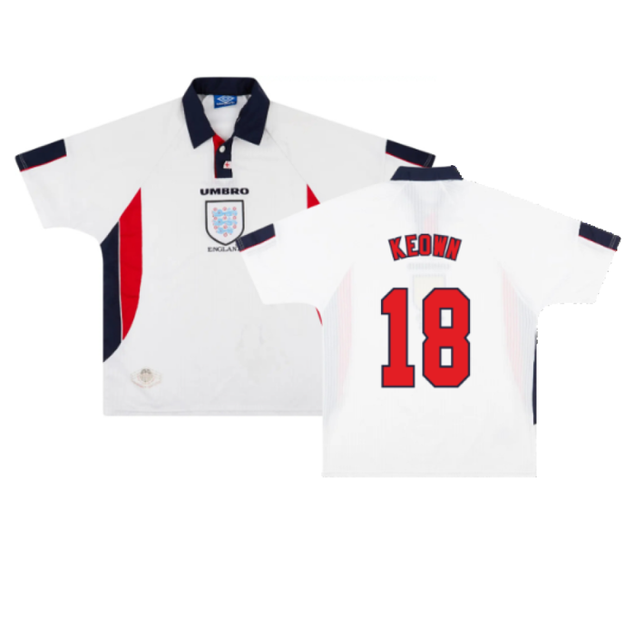 England 1997-99 Home Shirt (Good) (KEOWN 18)