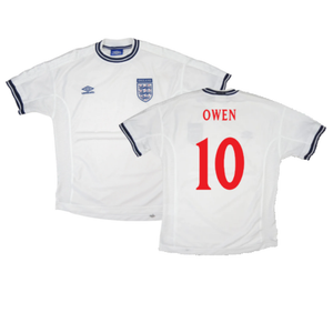 England 1999-01 Home Shirt (Fair) (Owen 10)_0