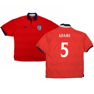 England 2000-01 Away Shirt (XL) (Very Good) (Adams 5)_0