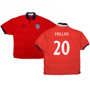 England 2000-01 Away Shirt (XL) (Very Good) (Phillips 20)_0