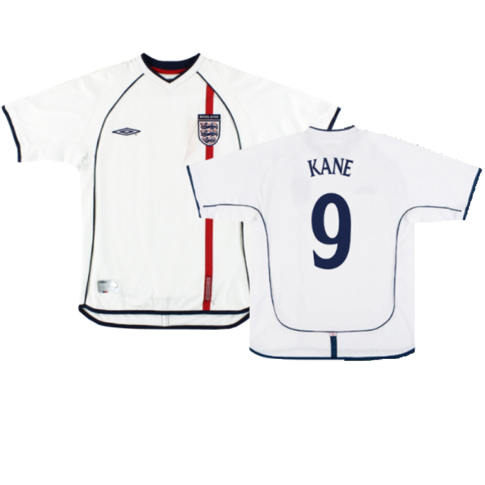 England 2001-03 Home Shirt (M) (Very Good) (KANE 9)