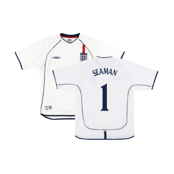 England 2001-03 Home Shirt (Fair) (SEAMAN 1)