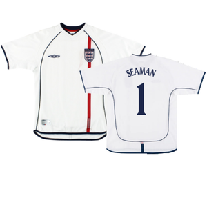 England 2001-03 Home Shirt (XL) (Good) (SEAMAN 1)_0