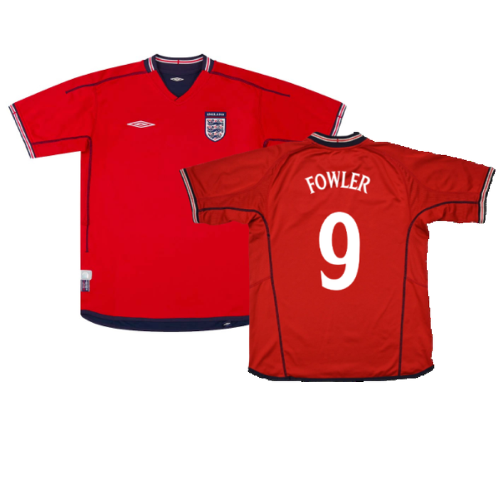 England 2002-04 Away (M) (Excellent) (Fowler 9)