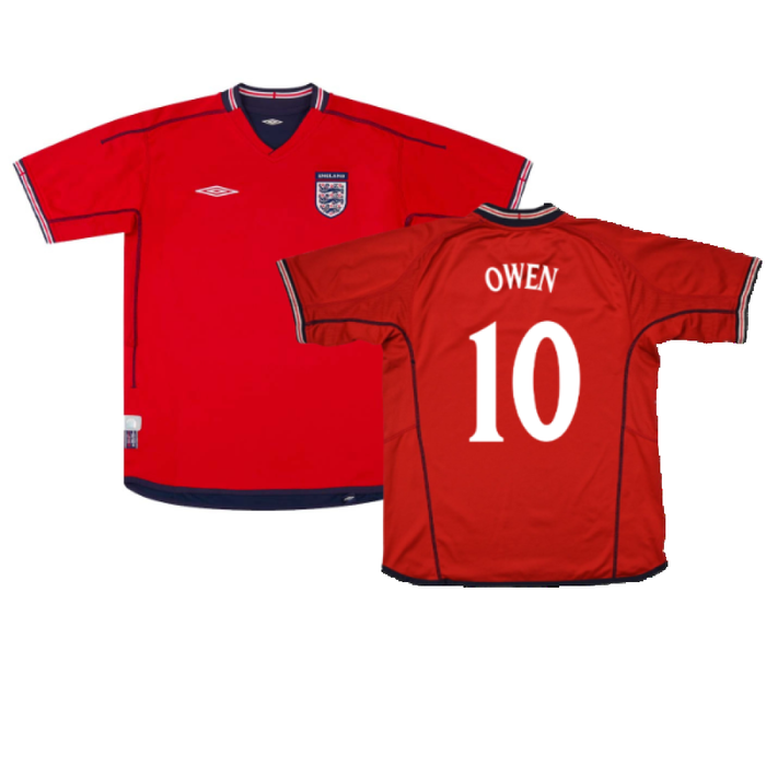 England 2002-04 Away (XL) (Excellent) (OWEN 10)