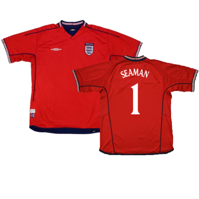 England 2002-04 Away Shirt (XXL) (Very Good) (SEAMAN 1)