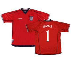 England 2002-04 Away Shirt (2XL) (Excellent) (SEAMAN 1)_0